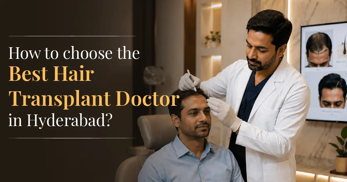 How to Choose the Best Hair Transplant Doctor in Hyderabad?