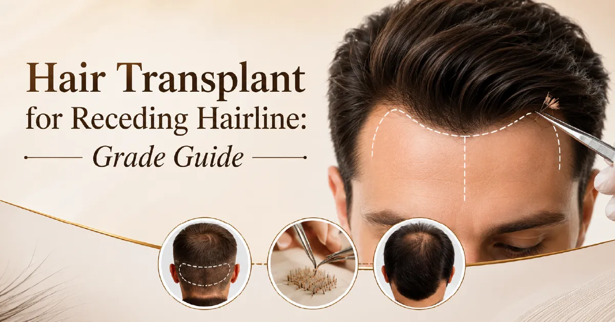 Hair Transplant for Receding Hairline: Grade Guide