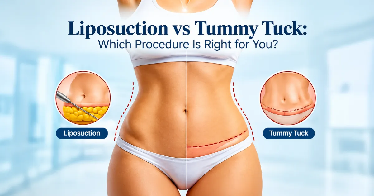 Liposuction vs Tummy Tuck: Which Procedure Is Right for You?