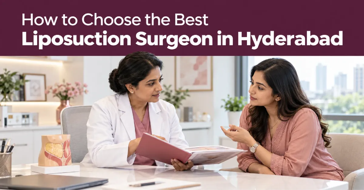 How to Choose the Best Liposuction Surgeon in Hyderabad